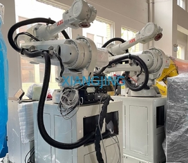 แขนกลหุ่นยนต์ IRB4600 6 แกน แขนกล ABB มือสองสำหรับหยิบและวาง