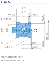 ใช้แขนหุ่นยนต์ 4 แกน YASKAWA MPL160-100 II เครื่องหยิบและวาง 100 กก. น้ำหนักบรรทุก 3159 มม. แขนหุ่นยนต์อุตสาหกรรม