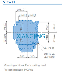 YASKAWA MPX2600 แขนหุ่นยนต์อุตสาหกรรมสำหรับงานจิตรกรรม 15kg Payload 2000mm Arm Robots