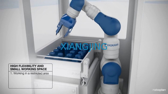 7 แกนใช้หุ่นยนต์ Yaskawa SIA5F เครื่องคัดแยกและวาง 5 กก. น้ำหนักบรรทุก 559 มม.