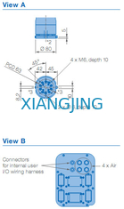 หุ่นยนต์หยิบและวางอุตสาหกรรม YASKAWA SDA5F 5 กก. น้ำหนักบรรทุก 845 มม. แขน Robots