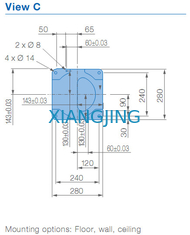 หุ่นยนต์หยิบและวางอุตสาหกรรม YASKAWA SDA5F 5 กก. น้ำหนักบรรทุก 845 มม. แขน Robots