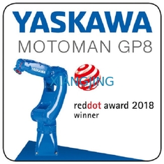 YASKAWA GP8 ใช้แขนหุ่นยนต์อุตสาหกรรมสำหรับเลือกและวางน้ำหนักบรรทุก 8 กก.