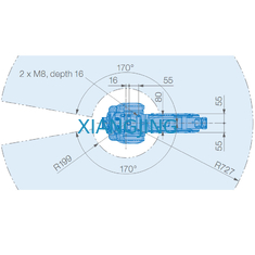 YASKAWA AR700 หุ่นยนต์มือสองสำหรับช่างเชื่อมอาร์ค น้ำหนักบรรทุก 8 กก.