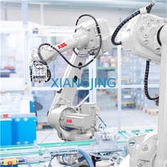 ใช้หุ่นยนต์อุตสาหกรรม ABB IRB 4600 แขนหุ่นยนต์ 6 แกนรับและวางน้ำหนักบรรทุก 60 กก. เครื่องคัดแยกและวาง