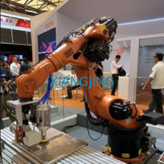 6 แกนใช้ Kuka Robot หุ่นยนต์อุตสาหกรรม Gripper KR 10 R1420 10kg พิกัดน้ำหนักบรรทุก