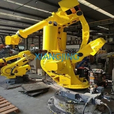 Fannuc R-2000ic/210F หุ่นยนต์ Fanuc ที่ใช้ในอุตสาหกรรมพร้อมตู้ควบคุมสอนจี้