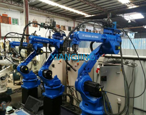 หุ่นยนต์อุตสาหกรรมมือสอง YASKAWA AR2010 แขนหุ่นยนต์เชื่อม 6 แกน