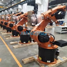 รางเชิงเส้นหุ่นยนต์ GBS ของจีนสำหรับแขนหุ่นยนต์เชื่อม Kuka KR70 มือสอง