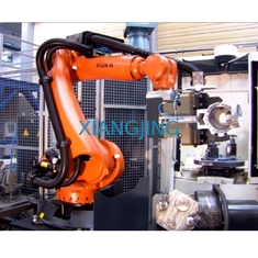รางเชิงเส้นหุ่นยนต์ GBS ของจีนสำหรับแขนหุ่นยนต์เชื่อม Kuka KR70 มือสอง