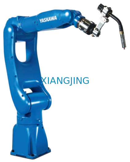 AR900 ใช้หุ่นยนต์ Yaskawa สำหรับช่างเชื่อมอาร์ค 7 กก. น้ำหนักบรรทุก 927 มม. หุ่นยนต์เชื่อมอาร์ม