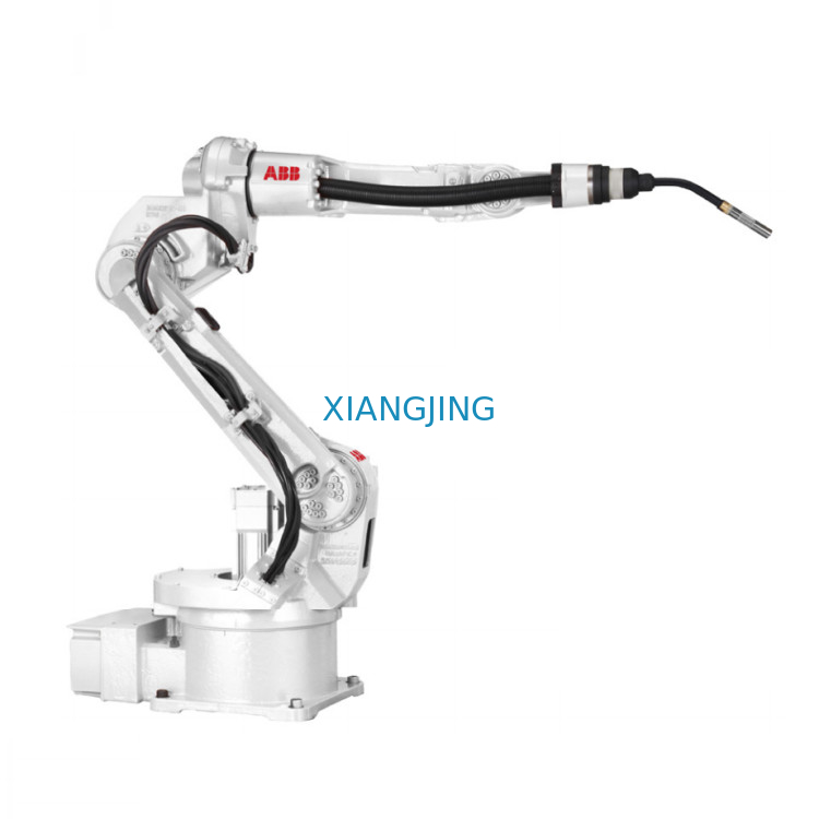 ABB 6 Axis หุ่นยนต์เชื่อมที่ใช้แล้ว IRB 1520ID Robot Welding Machine น้ำหนักบรรทุก 4 Kg