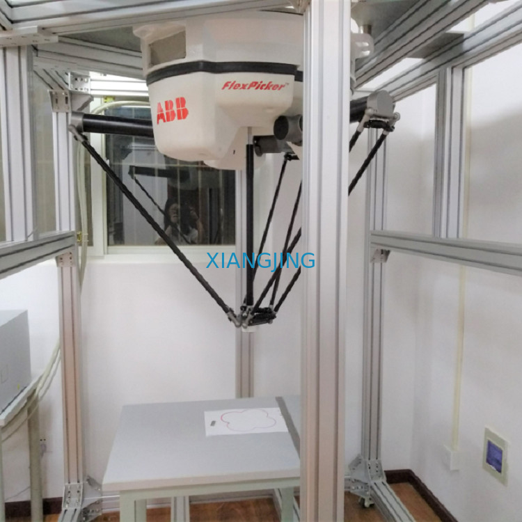 3 Axis Delta Handing แขนหุ่นยนต์ที่ใช้แล้ว IRB360 Robotic สำหรับ CNC Robot Arm